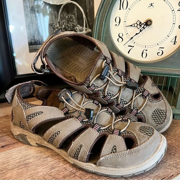 Eddie Bauer Brown Blakley Sport Sandal size 8 - Picture 1 of 9